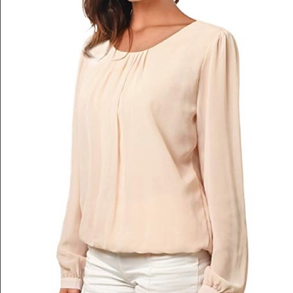 💕DJT Womens Korean Style Pleated Loose Blouse Top - Picture 2 of 8